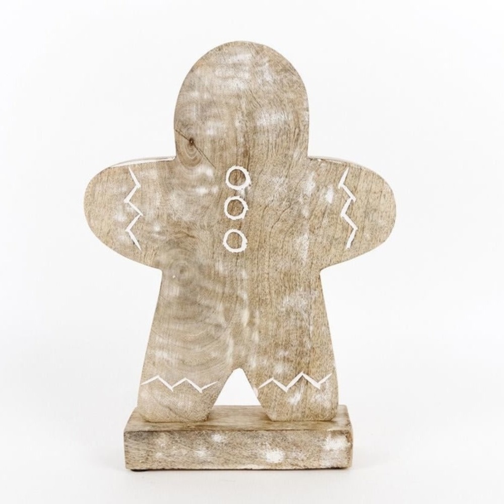 Wood Gingerbread Man - Small - Picture 2 of 3